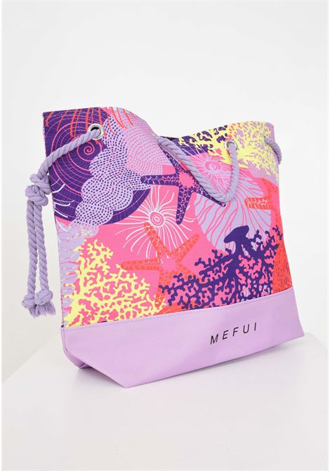 Seashell pattern women's beach bag ME FUI | Bags | MF24-A025X2F.SIA
