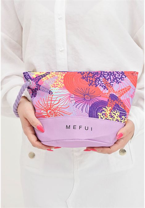 Seashell pattern women's clutch bag ME FUI | MF24-A035X2F.SIA