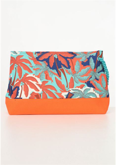 Maxi clutch bag for women with exotic pattern ME FUI | Bags | MF24-A045X3F.SIA