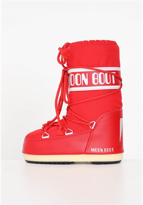 Icon boots with red print for girls MOON BOOT | 14004400 K003