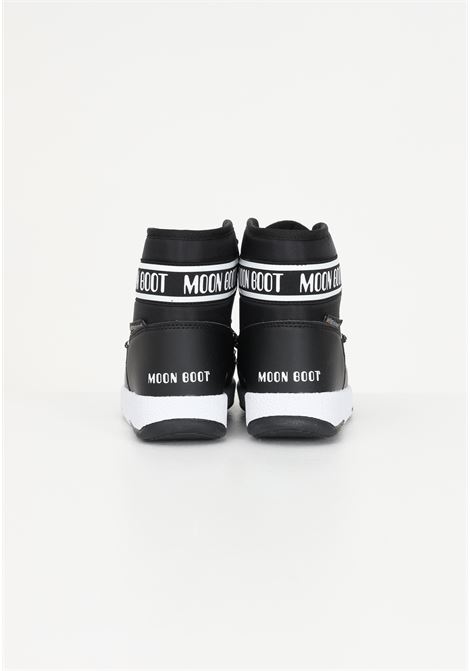 Black ankle boots for boys and girls MOON BOOT | Ancle Boots | 34052500 k001