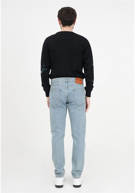 Blue denim men's jeans MOSCHINO | Jeans | A035220220294