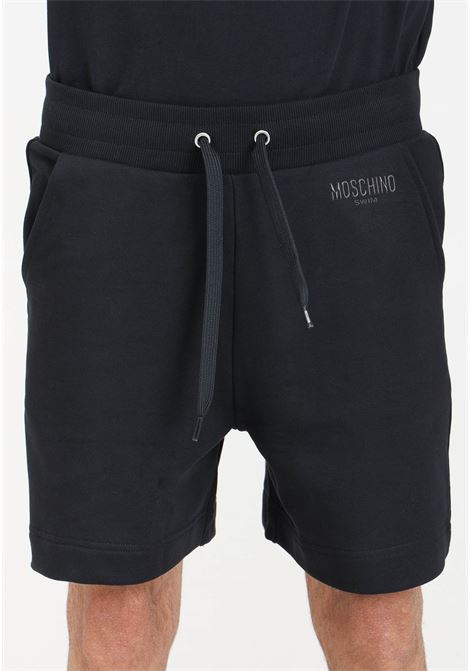 Black men's shorts MOSCHINO | V670394100555