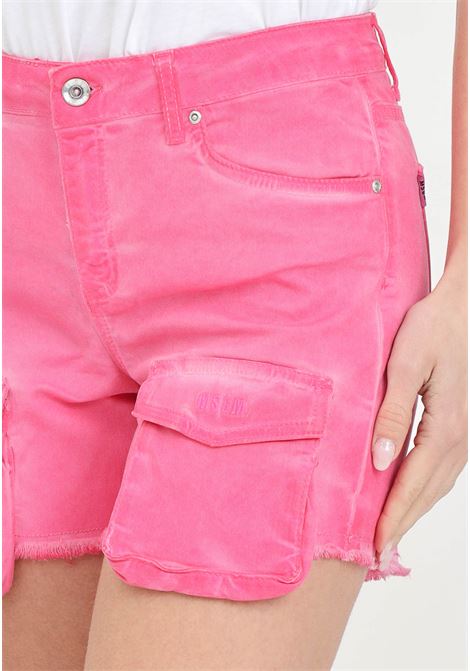 Shorts rosa donna bambina con tasconi sul davanti MSGM | Shorts | S4MSJGSH038044