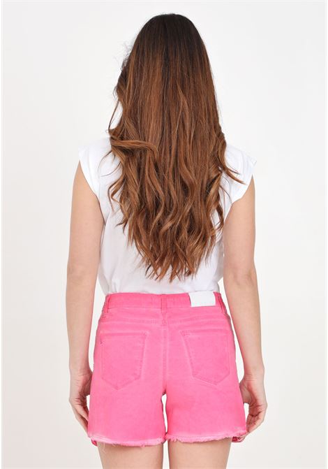 Pink shorts for women and girls with large pockets on the front MSGM | S4MSJGSH038044