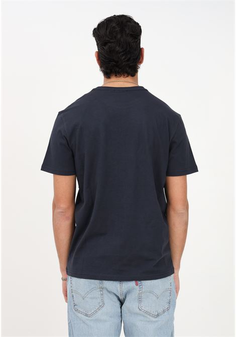 Blue men's casual t-shirt with logo embroidery NAPAPIJRI | T-shirt | NP0A4H8D17611761