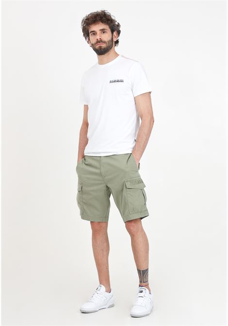 Shorts da uomo verde militare N-deline NAPAPIJRI | Shorts | NP0A4HOTGAE1GAE1