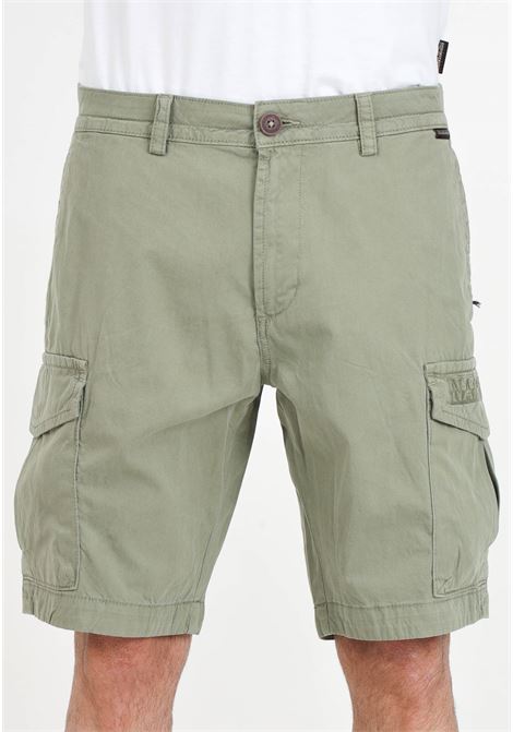 Shorts da uomo verde militare N-deline NAPAPIJRI | Shorts | NP0A4HOTGAE1GAE1