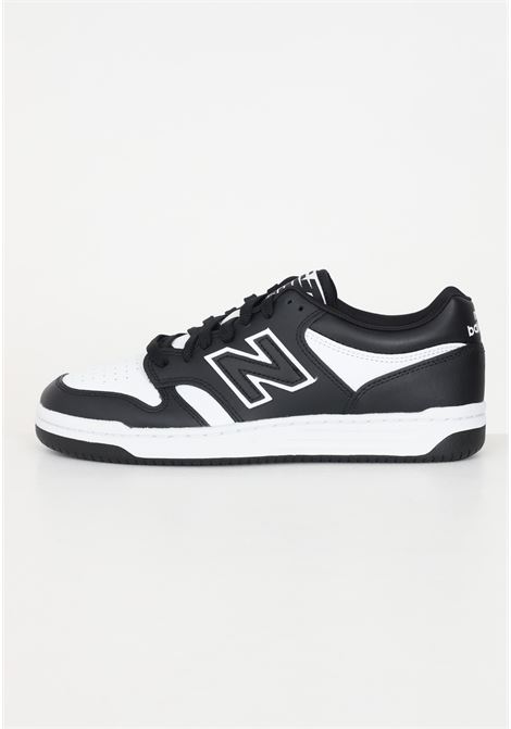 Black and white sneakers for men and women BB480LBA NEW BALANCE | BB480LBA.