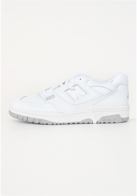 White 550 leather sneakers for men NEW BALANCE | Sneakers | BB550PB1WHITE