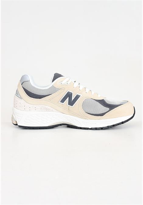Beige, gray and white men's 2002R sneakers NEW BALANCE | M2002RFA.