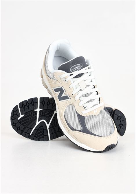 Sneakers 2002R da uomo beige grigie e bianche NEW BALANCE | Sneakers | M2002RFA.