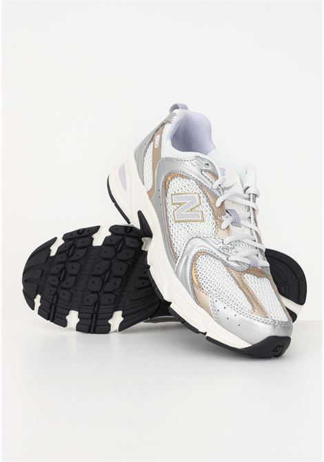 White 530 running style sneakers for men and women NEW BALANCE | MR530ZG.