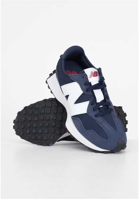 Dark blue and white 327 model men's sneakers NEW BALANCE | Sneakers | MS327CNW.