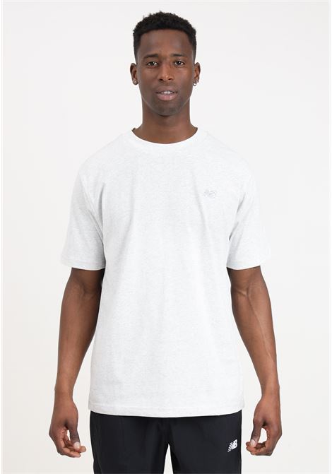 T-shirt da uomo grigia Athletics cotton NEW BALANCE | MT41533AHH047
