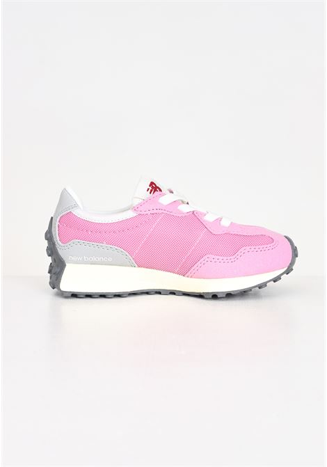 Sneakers 327 bambina bianche grigie e rosa NEW BALANCE | PH327RKLIGHT RASPBERRY