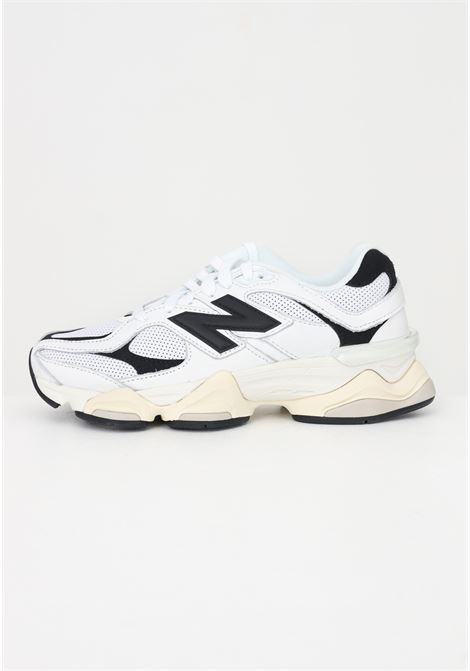White sneakers with contrasting details for men and 9060 NEW BALANCE | U9060AABWHITE