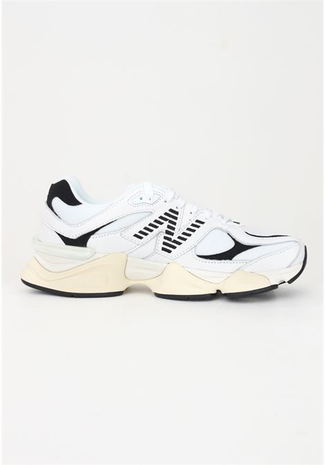 White sneakers with contrasting details for men and 9060 NEW BALANCE | U9060AABWHITE