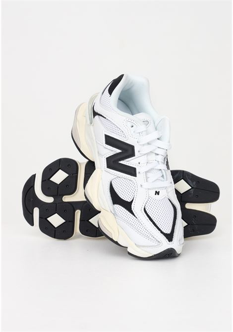 Sneakers bianche con dettagli a contrasto per uomo e 9060 NEW BALANCE | U9060AABWHITE