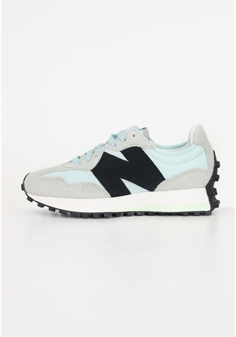 Green and gray men's and women's sneakers 327 model NEW BALANCE | WS327WD.