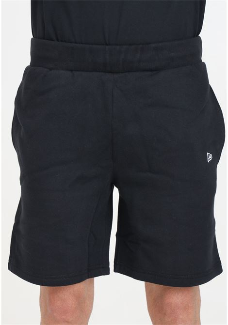 Essentials Black Men's Shorts NEW ERA | Shorts | 60416739.