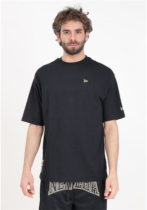 T-shirt da uomo oversize New Era Lifestyle 59FIFTY nera NEW ERA | 60425910.