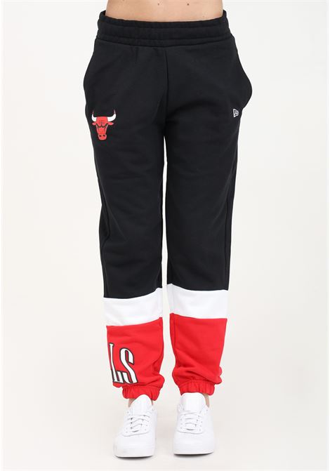 Pantaloni da donna neri Chicago Bulls NBA Colour Block NEW ERA | Pantaloni | 60435326.