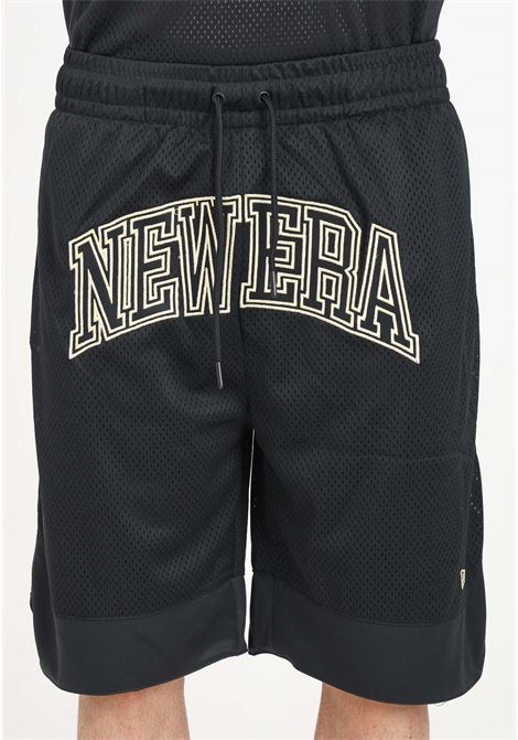 Shorts da uomo Oversize New Era Neri NEW ERA | Shorts | 60435363.