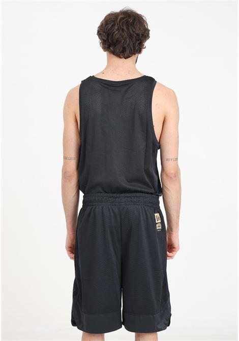 New Era Oversized Men's Shorts Black NEW ERA | 60435363.