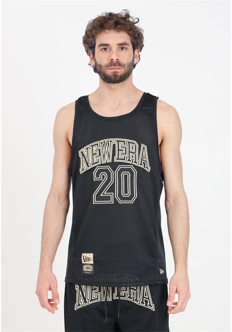 New Era Mesh men's black Tank Top NEW ERA | T-shirt | 60435371.