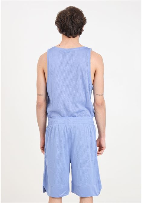 Men's New Era Arch Logo Blue Mesh Shorts NEW ERA | 60435402.