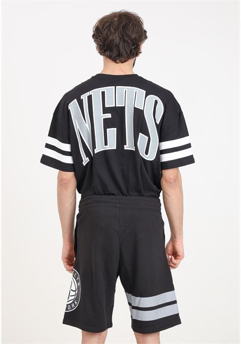 Brooklyn Nets NBA Arch Graphic Men's Shorts Black NEW ERA | 60435423.