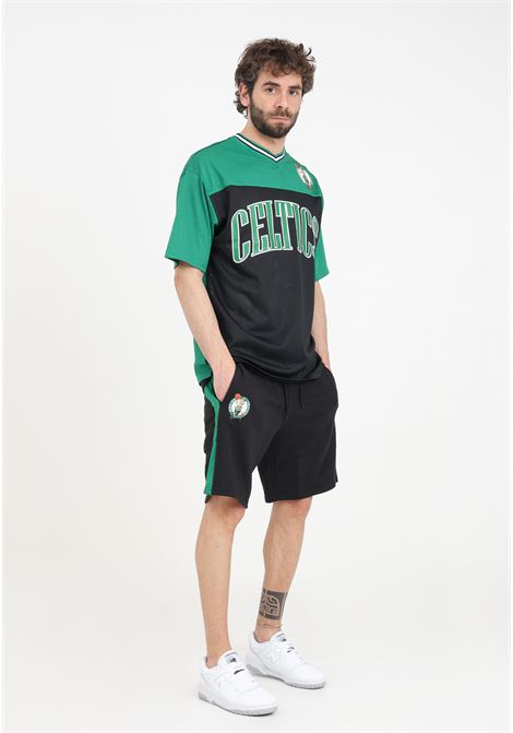 Boston Celtics NBA Mesh Panel Men's Shorts Black NEW ERA | Shorts | 60435476.