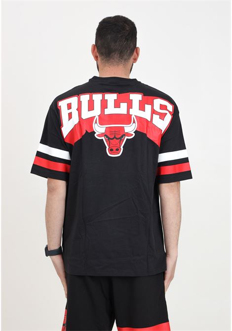 Chicago Bulls NBA Arch Graphic Oversized Men's T-Shirt Black NEW ERA | T-shirt | 60502589.