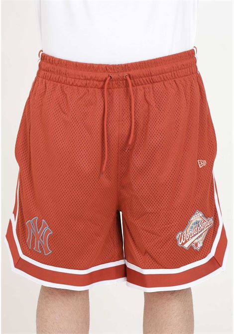 Rust-colored New York Yankees World Series sports shorts for men NEW ERA | Shorts | 60502613.