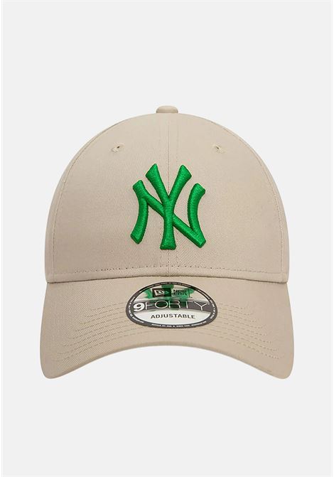 Berretto 9FORTY New York Yankees League Essential beige per uomo e donna NEW ERA | Cappelli | 60503376.