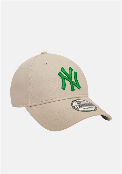 Berretto 9FORTY New York Yankees League Essential beige per uomo e donna NEW ERA | 60503376.