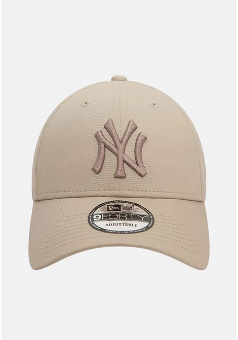 Berretto 9FORTY New York Yankees League Essential beige per uomo e donna NEW ERA | 60503377.