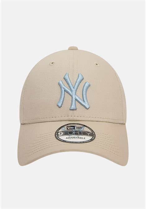 Berretto 9FORTY New York Yankees League Essential beige per uomo e donna NEW ERA | Cappelli | 60503391.