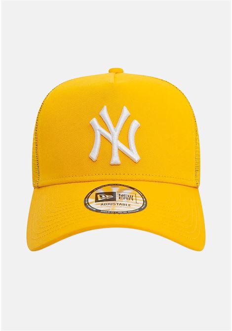 Men's and women's yellow A-Frame Trucker New York Yankees League Essential cap NEW ERA | 60503393.
