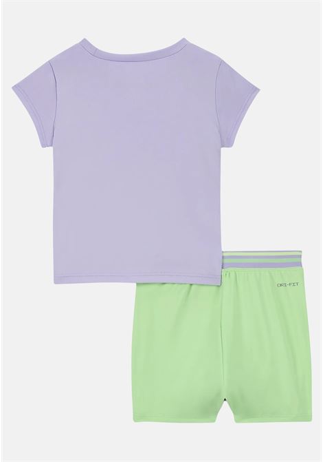 Lilac and green baby girl outfit NIKE |  | 16M025E2E