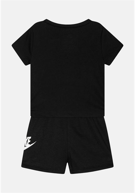 Black baby outfit with maxi logo print NIKE | 56L596023