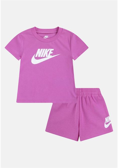 Pink and white newborn outfit NIKE | 56L596AFN