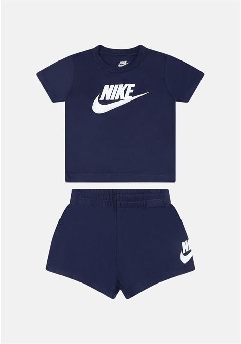 Navy blue and white baby outfit NIKE |  | 66L596U90