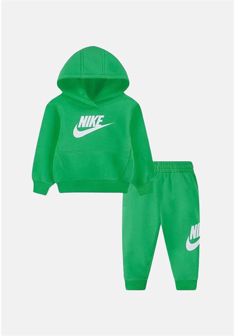 Stadium green Club Fleece tracksuit for boys and girls NIKE | Sport suits | 86L595E5D