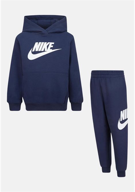 Midnight navy Club Fleece tracksuit for boys and girls NIKE | Sport suits | 86L595U90