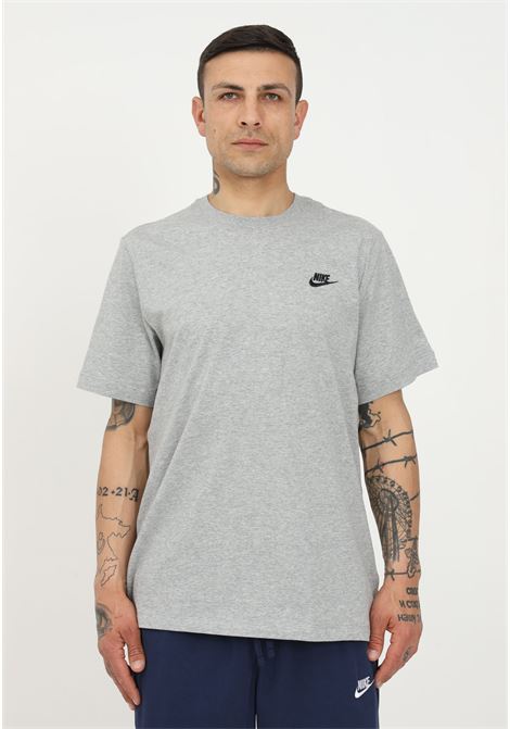 Nike Sportswear Club gray t-shirt for men and women NIKE | AR4997064