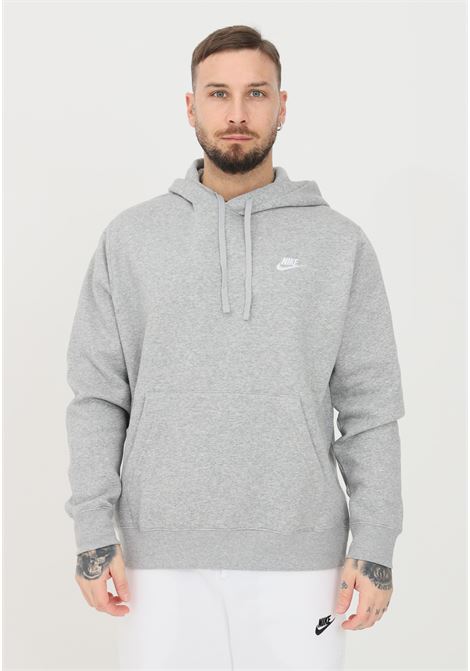 Nike sportswear club hoodie gray for men and women NIKE | Hoodie | BV2654063