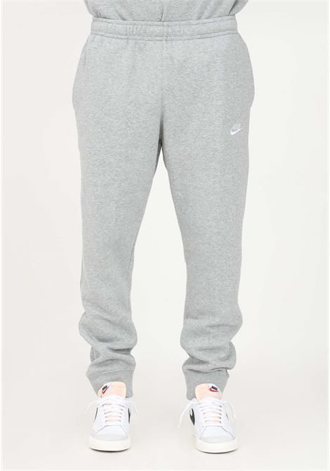 Pantaloni sportswear club fleece grigio da uomo NIKE | Pantaloni | BV2671063