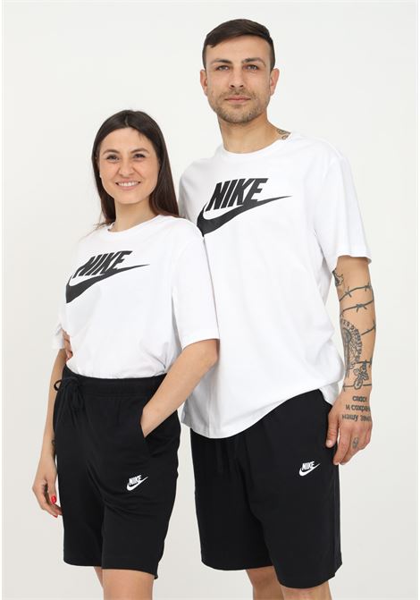 Black sports shorts for men and women with logo embroidery NIKE | Shorts | BV2772010